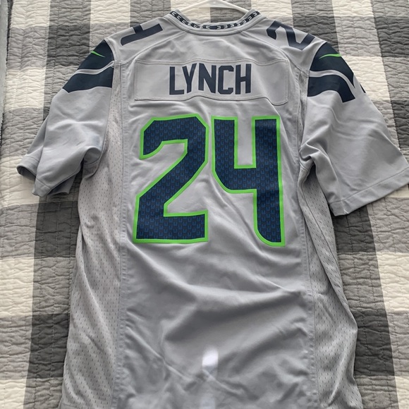 Nike | Shirts | Authentic Marshawn Lynch Jersey | Poshmark